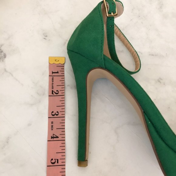 SOLD❤️ Size 9 Green Suede Open Toe Sandal - Picture 8 of 8